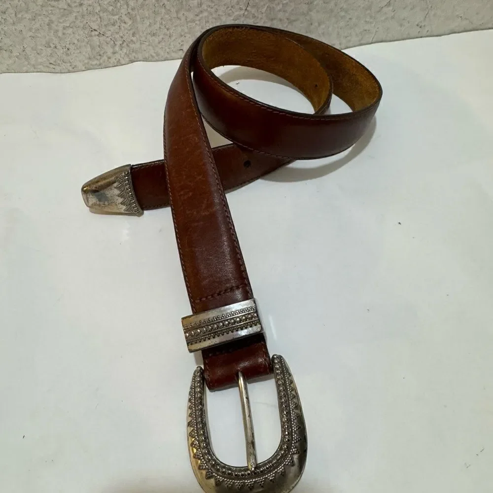 Vintage Brighton Leather Belt